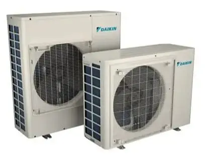 Two Daikin heat pumps
